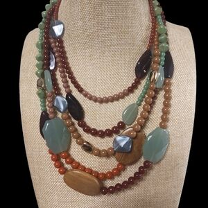 NWOT Premier Designs Jewelry Necklace MID MOD  Necklaces New In Bag 18+4